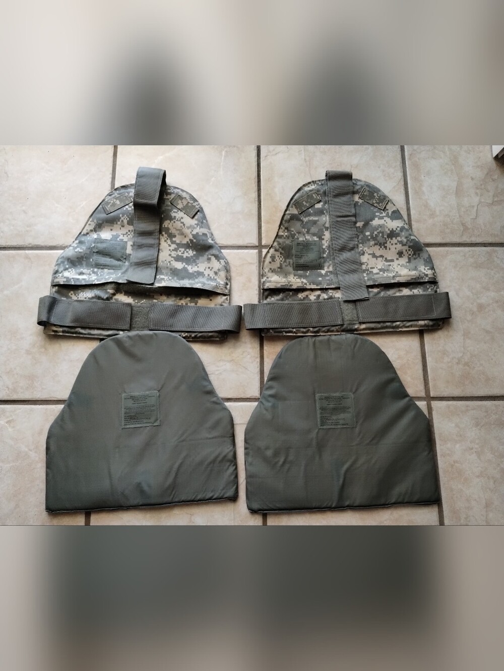 USGI IOTV DAPS Biceps Shoulder Armor Protectors UCP OTV Interceptor Body Armor